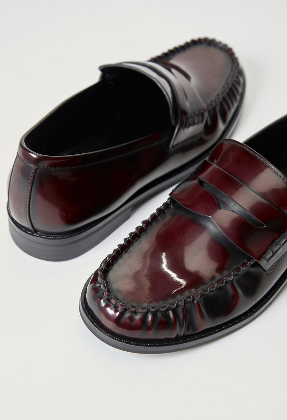 Camryn Flat Loafer Deep Oxblood