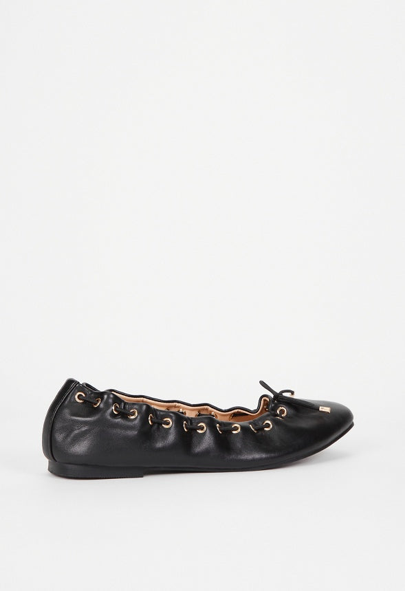 Amari Ballet Flat Black