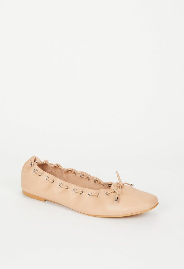 Amari Ballet Flat New Nude