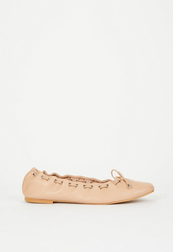 Amari Ballet Flat New Nude