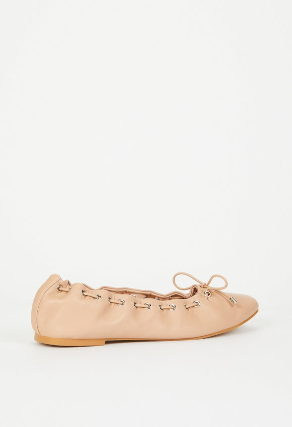 Amari Ballet Flat New Nude
