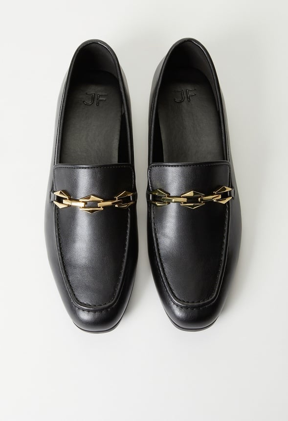 Emmett Flat Loafer Black