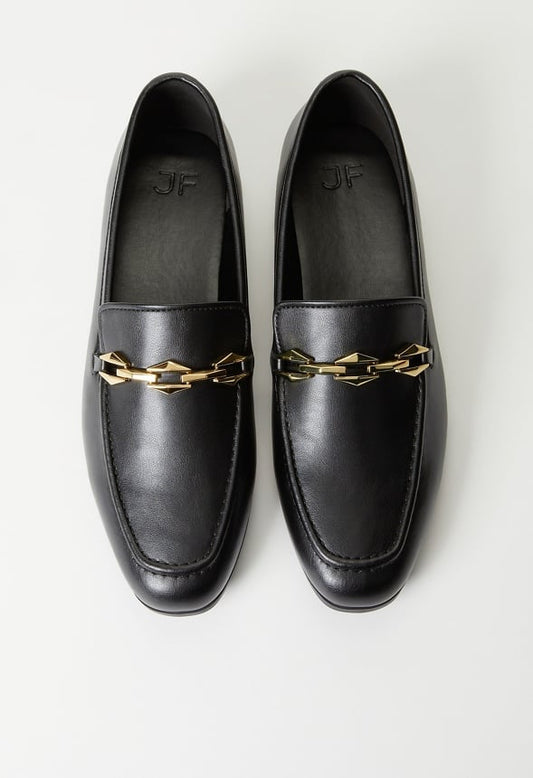 Emmett Flat Loafer Black