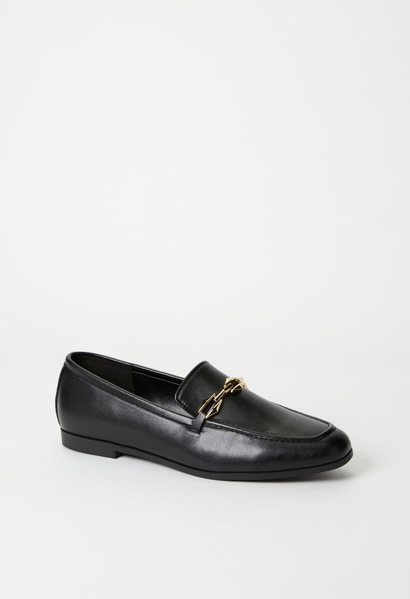 Emmett Flat Loafer Black