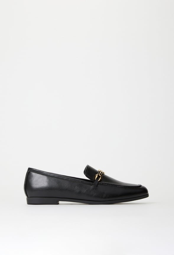 Emmett Flat Loafer Black