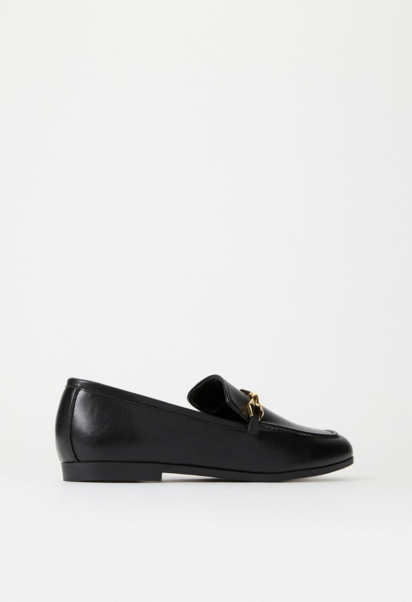 Emmett Flat Loafer Black