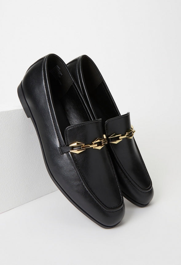 Emmett Flat Loafer Black