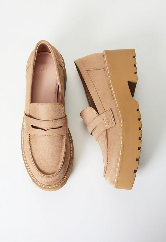 Tommie Flat Loafer Sand