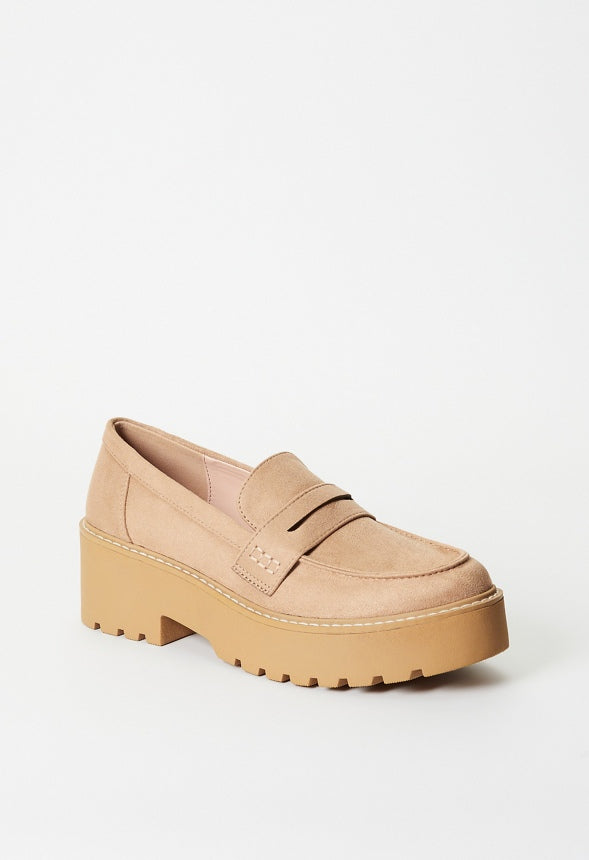 Tommie Flat Loafer Sand