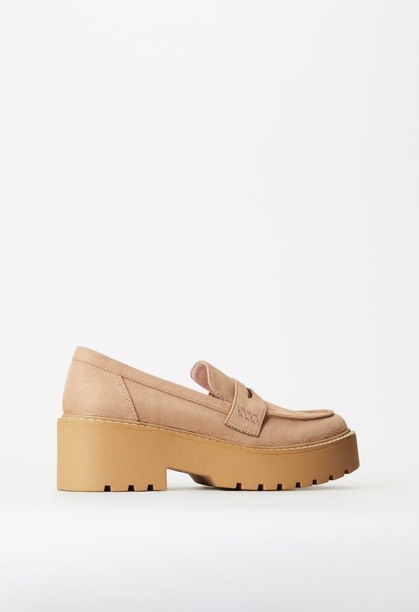Tommie Flat Loafer Sand