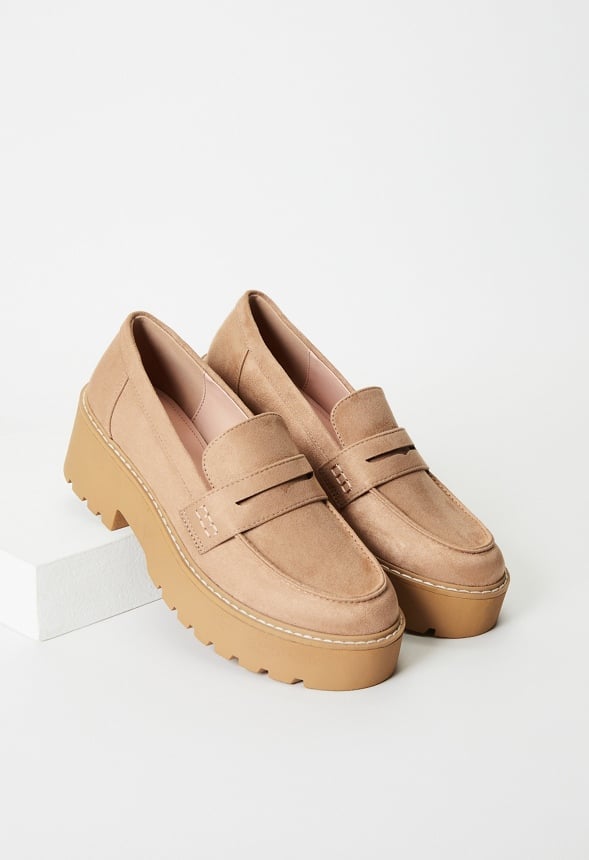 Tommie Flat Loafer Sand