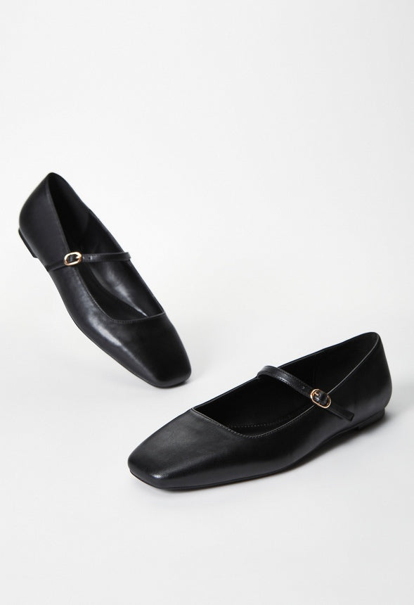 Ellidy Ballet Flat Black