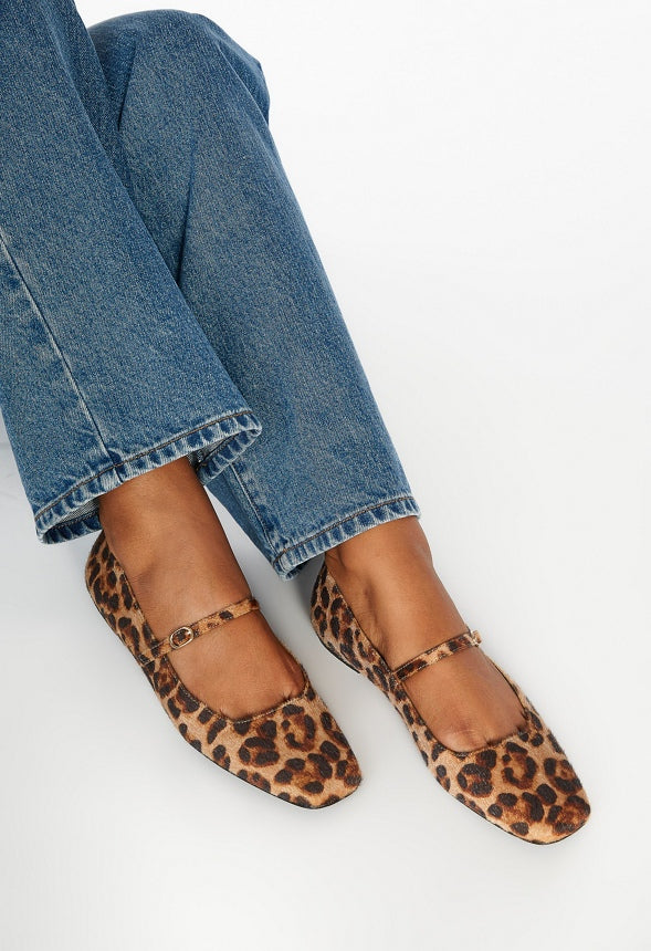 Ellidy Ballet Flat Leopard