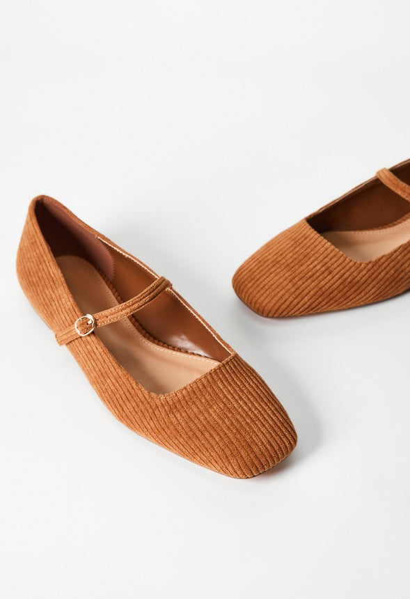 Ellidy Ballet Flat Camel