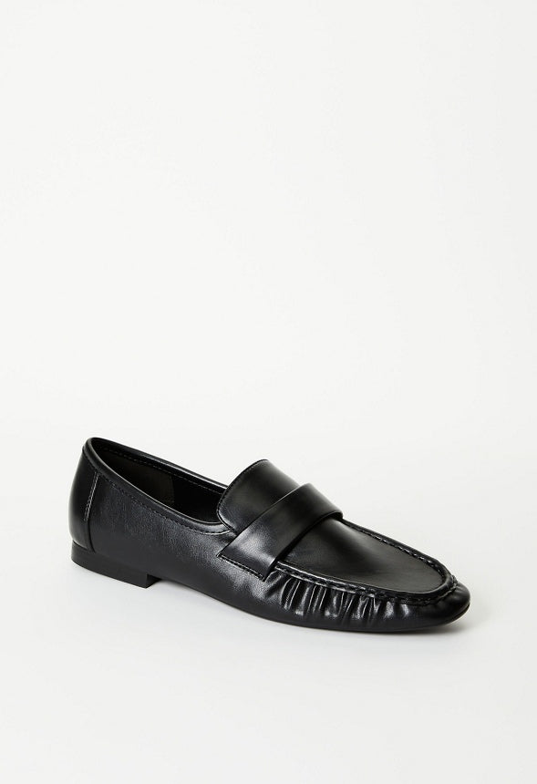 Jade Flat Loafer Black