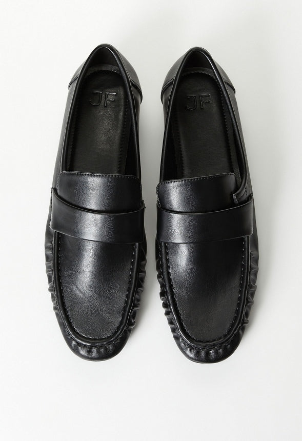 Jade Flat Loafer Black