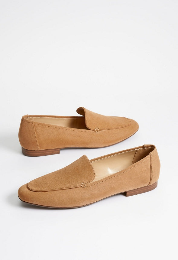 Mandy Flat Loafer Light Tan