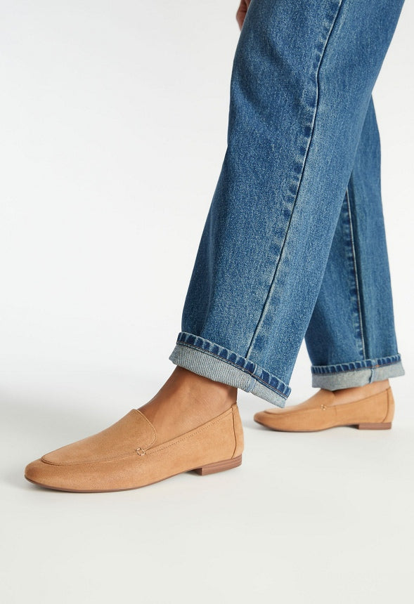 Mandy Flat Loafer Light Tan