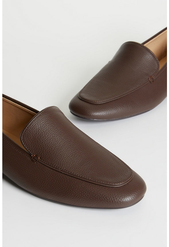 Mandy Flat Loafer Chocolate Lab