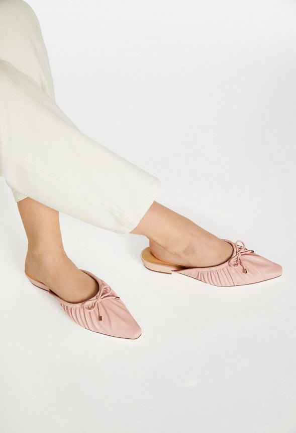 Monette Flat Mule Blush