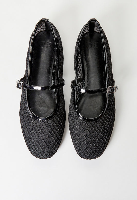 Madilyn Ballet Flat Black