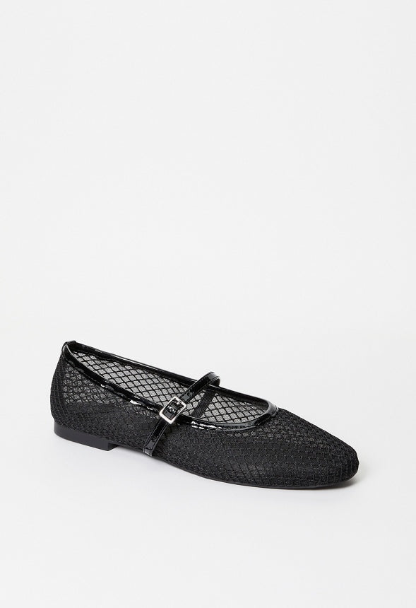 Madilyn Ballet Flat Black