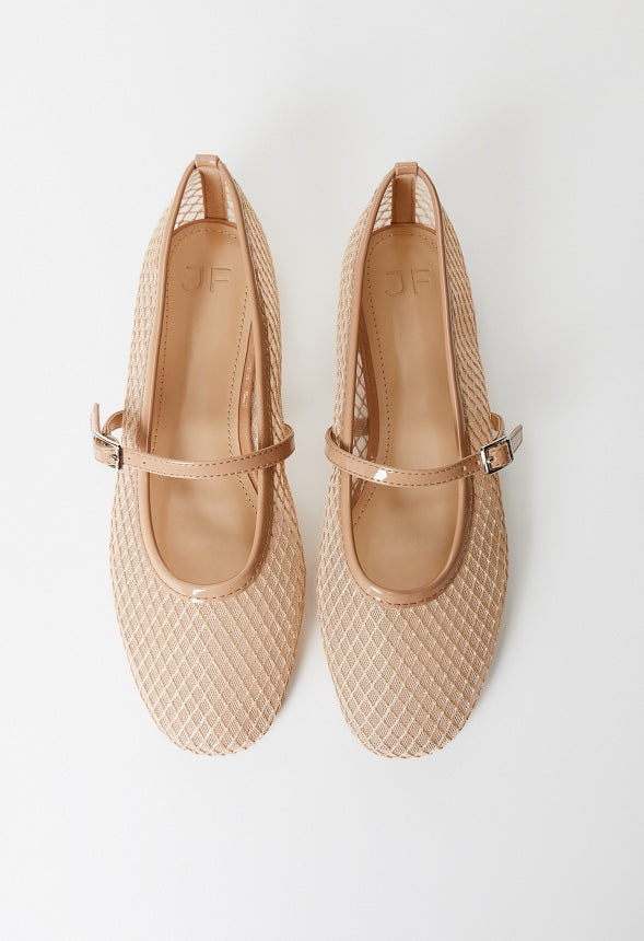 Madilyn Ballet Flat New Nude