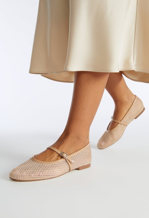 Madilyn Ballet Flat New Nude