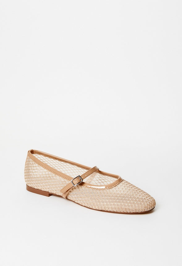 Madilyn Ballet Flat New Nude