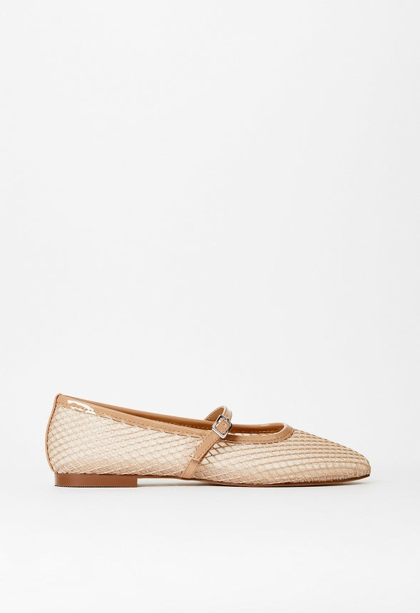 Madilyn Ballet Flat New Nude