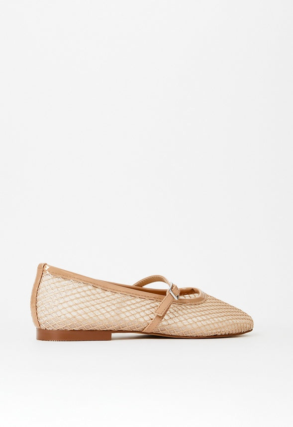 Madilyn Ballet Flat New Nude