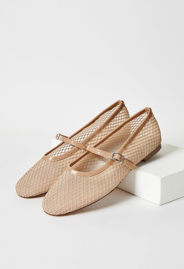 Madilyn Ballet Flat New Nude