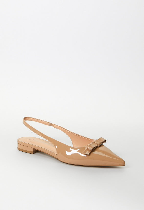 Naella Slingback Flat New Nude