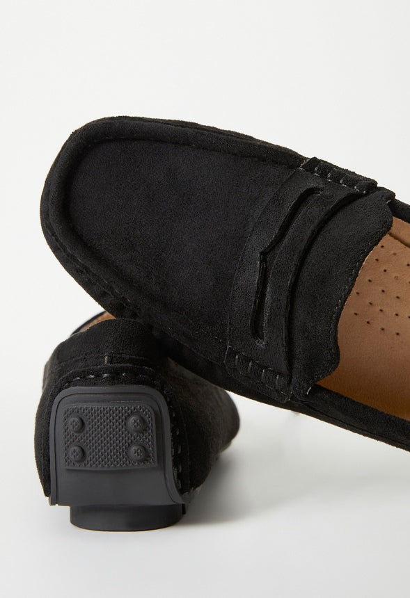 Reagan Flat Loafer Black