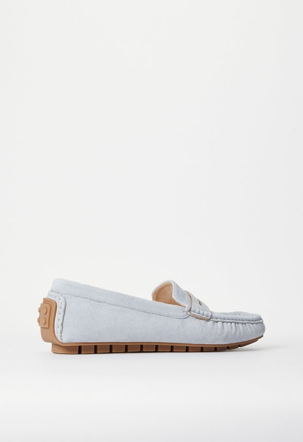 Reagan Flat Loafer Quarry Grey