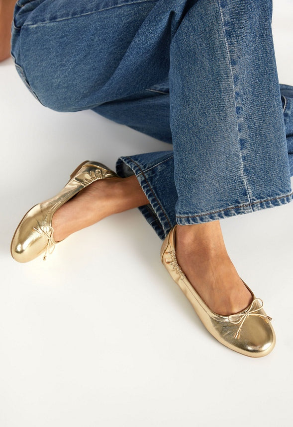 Andi Ballet Flat Gold