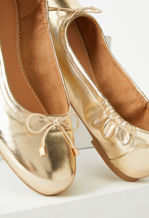 Andi Ballet Flat Gold