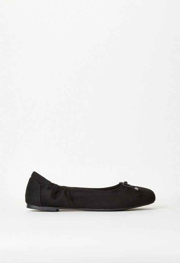 Andi Ballet Flat Black Caviar