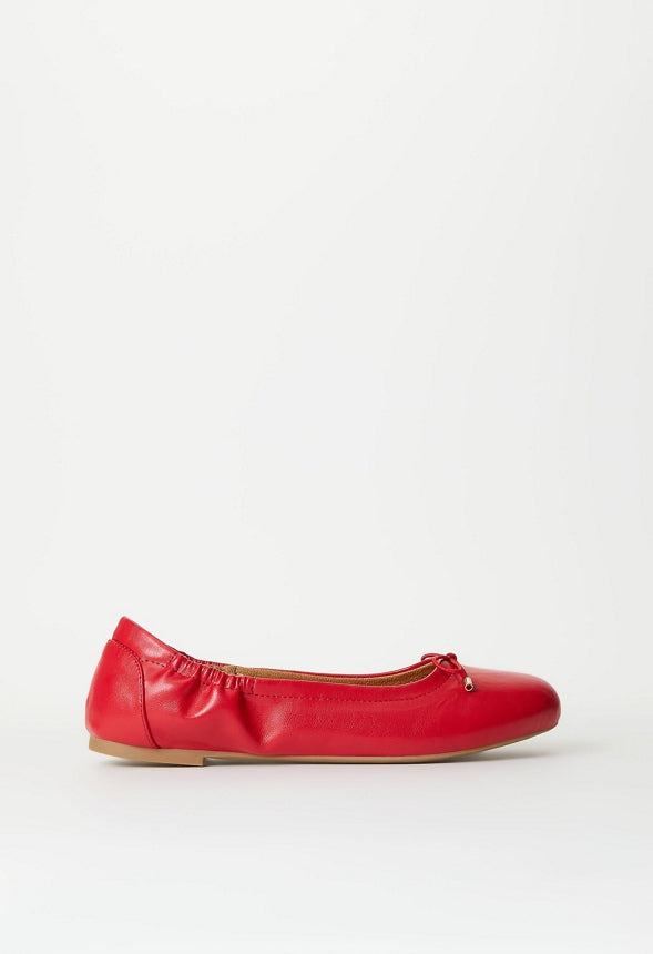 Andi Ballet Flat Salsa Red