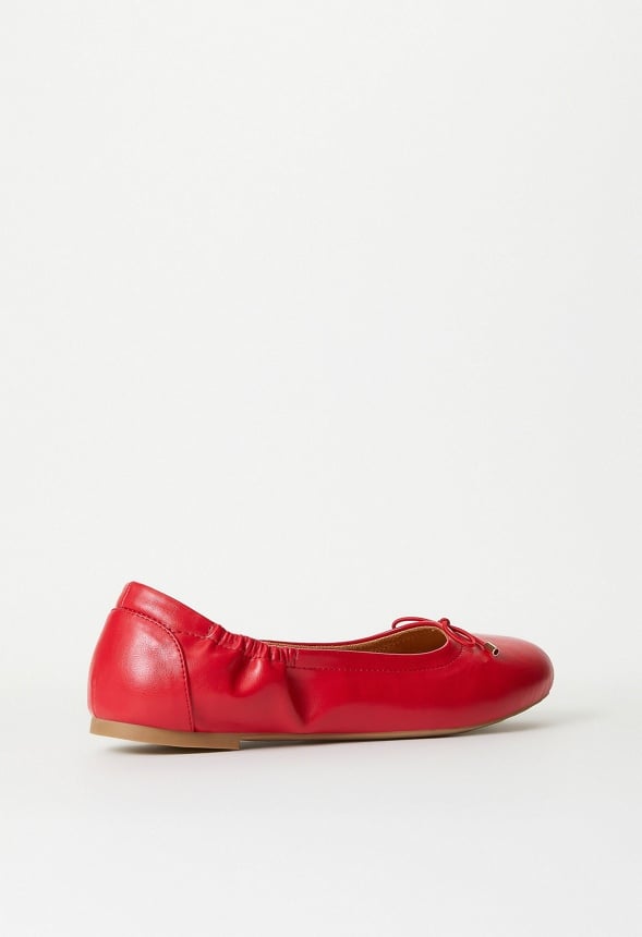 Andi Ballet Flat Salsa Red