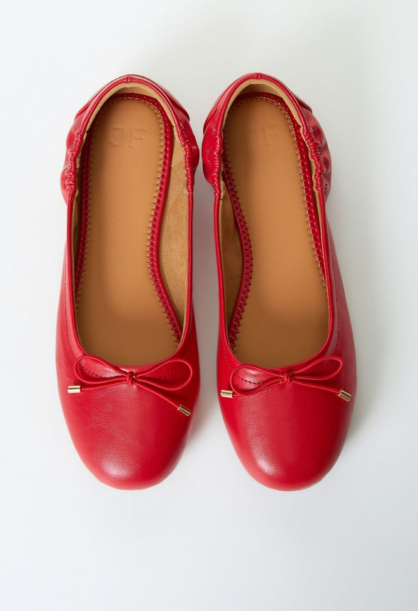 Andi Ballet Flat Salsa Red