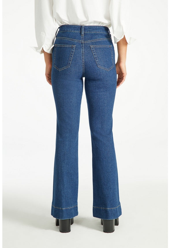 Knox High Rise Tummy Tamer Flare Jeans Vibes