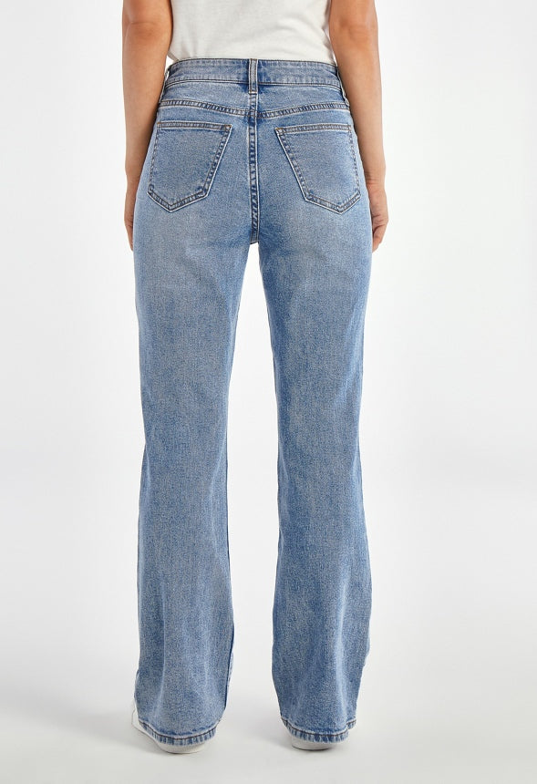 Blair High Rise Tummy Tamer Flare Jeans Divided
