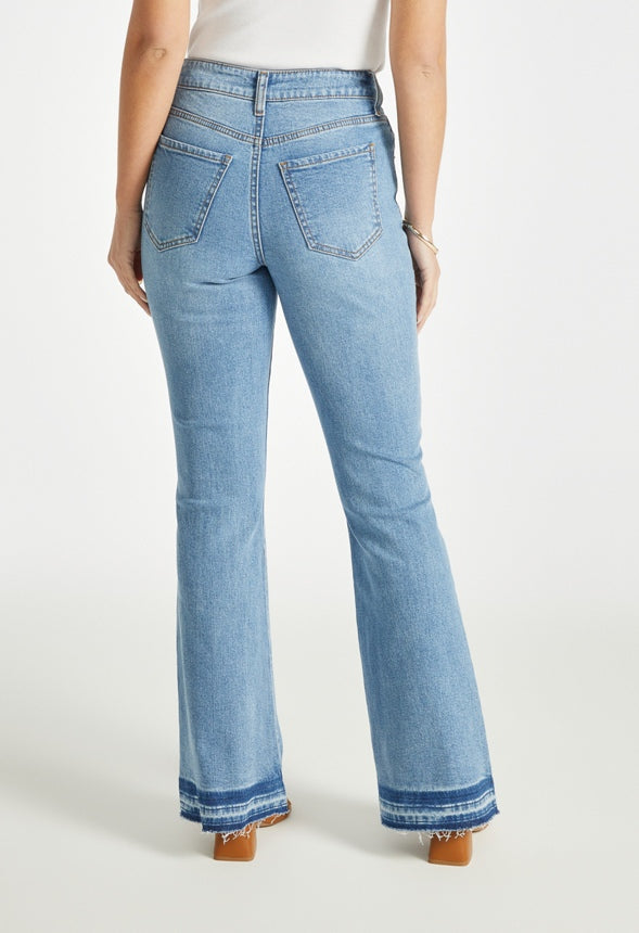 Mid Rise Flare Denim Jeans Faze
