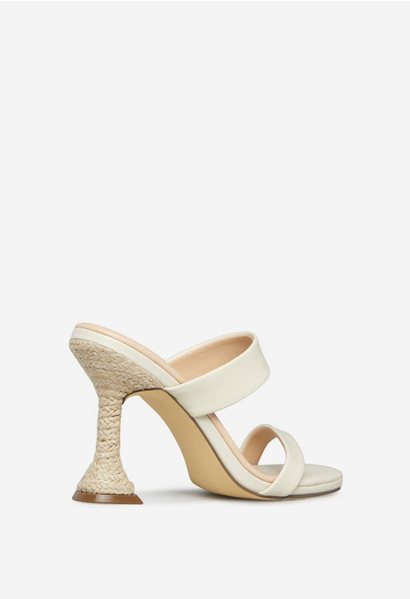 FORGET ME NOT HEELED SANDAL Birch
