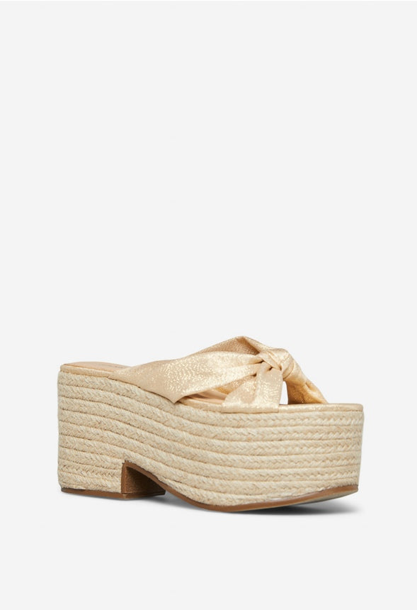 MARMAR HEELED SANDAL Gold