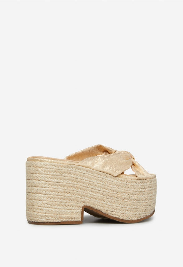 MARMAR HEELED SANDAL Gold