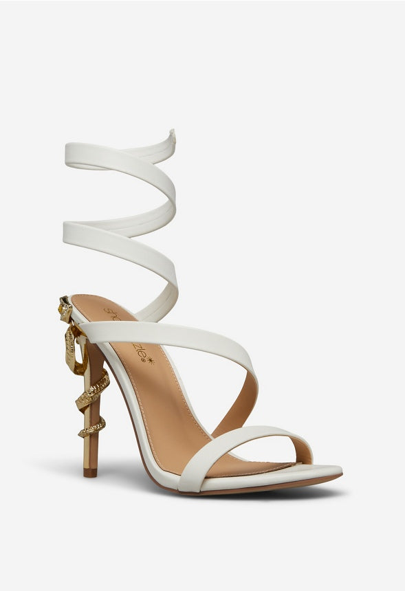 JASONIA STRAPPY SANDAL Bright White