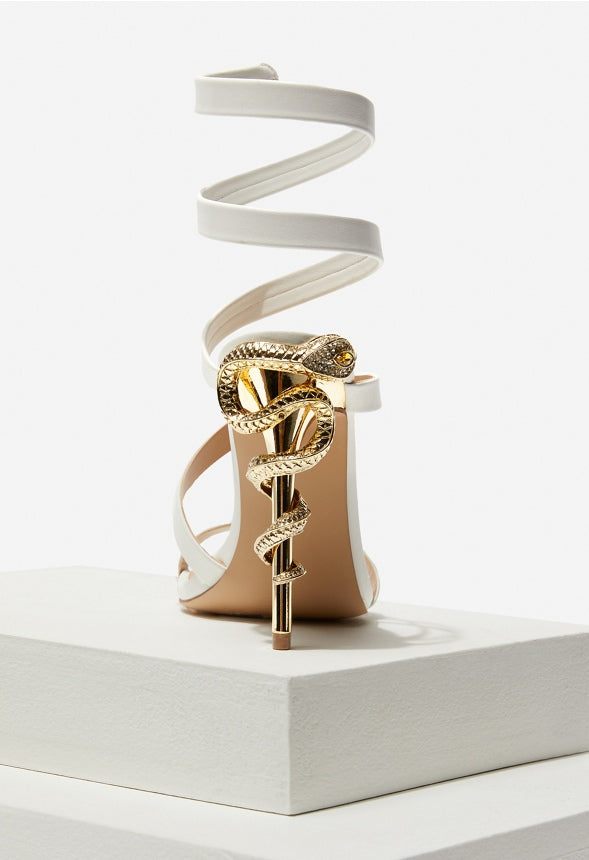 JASONIA STRAPPY SANDAL Bright White