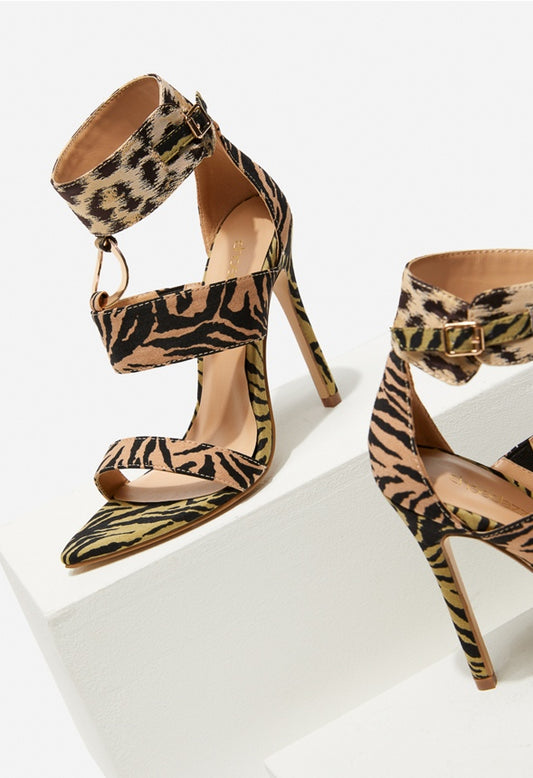 ROXXY STILETTO SANDAL Tiger Multi